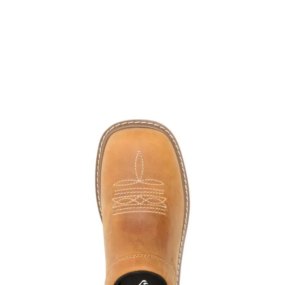 Wolverine Mens Bronc Clog Brown Shoes (NWT)